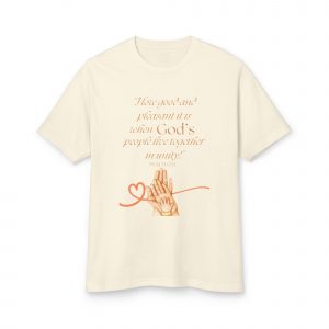 "How good and pleasant it is..."