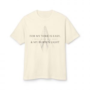 "For my yoke is easy..."